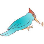Woodpecker vector image