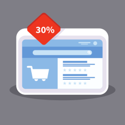 Sale in online store
