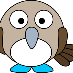 Cute Cartoon Owl Bird