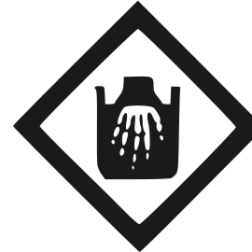 Monochrome Warning labels
