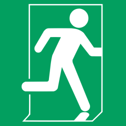 Emergency Exit Sign