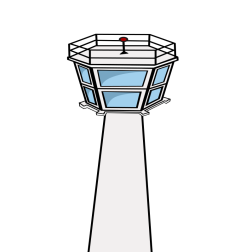 Airport Control Tower-1789992162