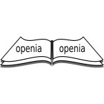 opened book