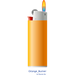 Vector image of lighter