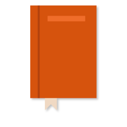 Book with a bookmark