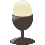 egg with egg-holder