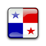 Panama flag vector