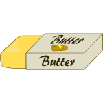 Pack of butter