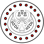 Radimichian symbol vector image