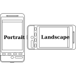 Portrait v Landscape Device Orientation