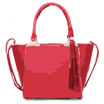pink bag tassles no logo