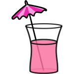 Vector illustration of cocktail