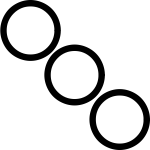 Three black circles