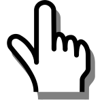 Vector illustration of cursor sign