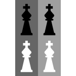 2D Chess set - Knight