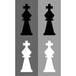 Chess Pieces and Board SVG By CrafterOks