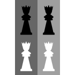 2D chess set
