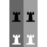 2D Chess set - Rook