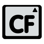 CF vector icon