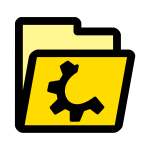 primary folder yellow