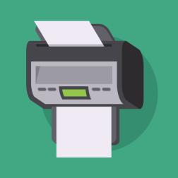 Printer with digital display