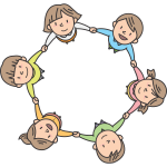 Children in circle