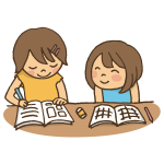 Studying together