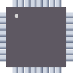 QFN-32 SMD IC processor