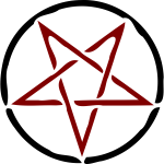 Pentagram star symbol