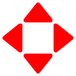 red rounded arrows