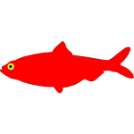 Red herring silhouette