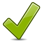 Simple Red Checkmark Free SVG