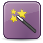 Purple icon theme