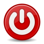 Shutdown button icon
