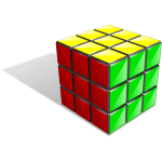 Rubik's solved cube