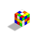 Unsolved Rubik's cube