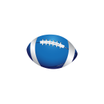 Rugby ball vector image
