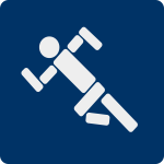 Vector clip art of sports activity pictogram