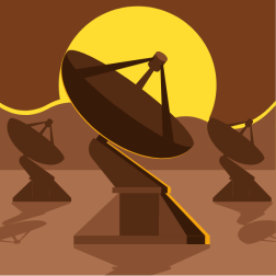 Satellite antennas