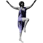 Female dancer posing