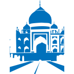 Taj Mahal vector graphics