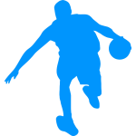 Basketball player in action 2