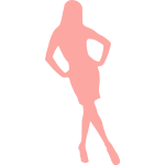 Feminine silhouette