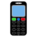 Mobile phone vector graphics