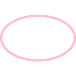 simple pink ellipse