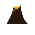 simple volcano