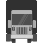 simple minimal truck front view monsterbraingames