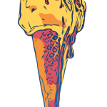 Drippy Ice Cream Cone-1669731820