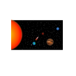 Solar System vector clip art
