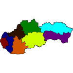 Slovakia map regions